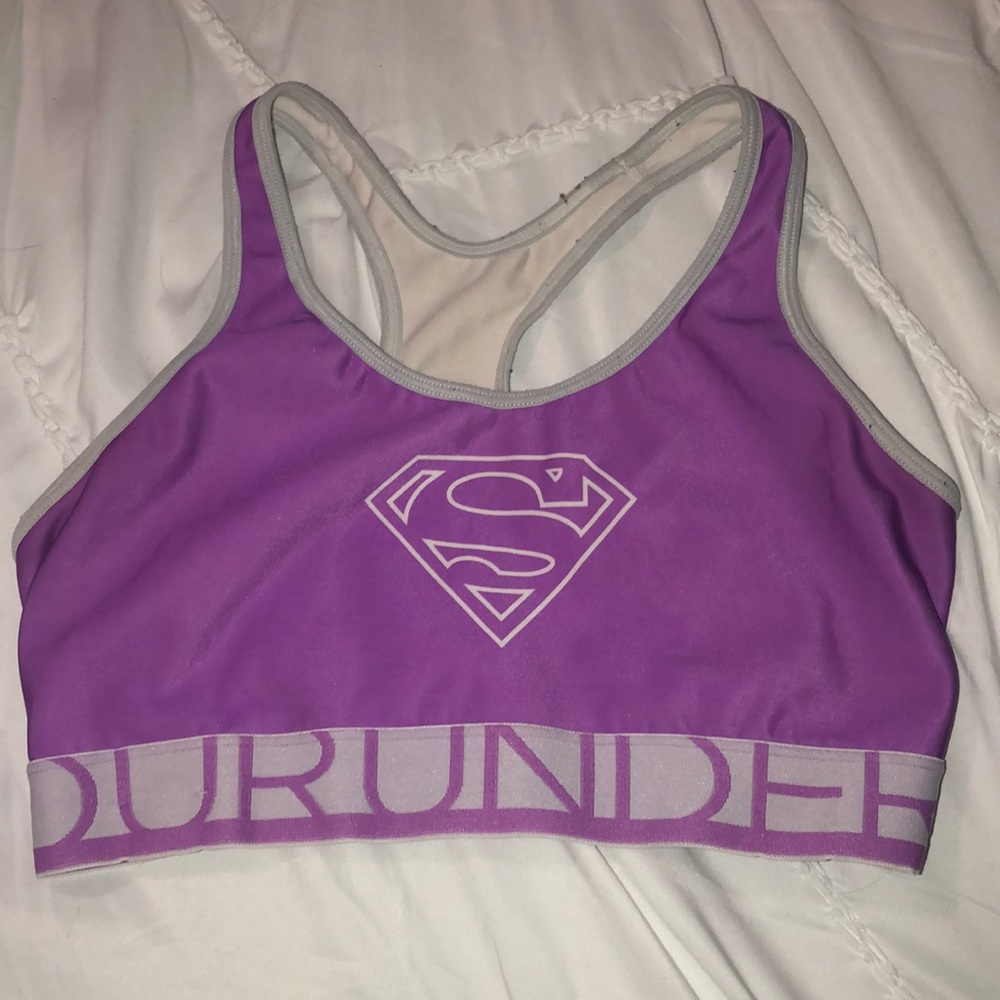 Under armour sports bra with design